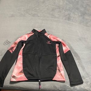Huntworth jacket pink camp and black